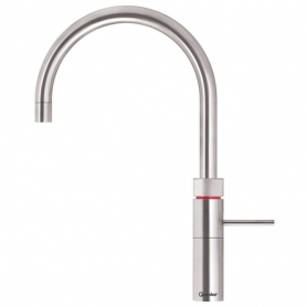 QUOOKER, FUSION ROUND, 3-IN-1 BOILING WATER TAP WITH 3L TANK STAINLESS STEEL