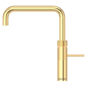 QUOOKER, FUSION SQUARE, 3-IN-1 BOILING WATER TAP WITH 3L TANK GOLD