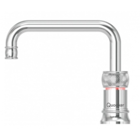 QUOOKER CLASSIC NORDIC SQUARE BOILING WATER ONLY KITCHEN TAP PRO3 TANK CHROME ( EXCL MIXER TAP )