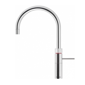 QUOOKER, FUSION ROUND, 3-IN-1 BOILING WATER TAP WITH 3L TANK CHROME