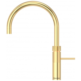 QUOOKER, FUSION ROUND, 3-IN-1 BOILING WATER TAP WITH 3L TANK GOLD