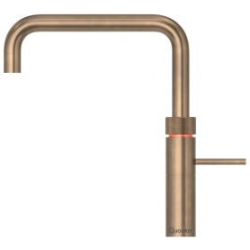QUOOKER, FUSION SQUARE, 3-IN-1 BOILING WATER TAP WITH 3L TANK PAINTED BRASS